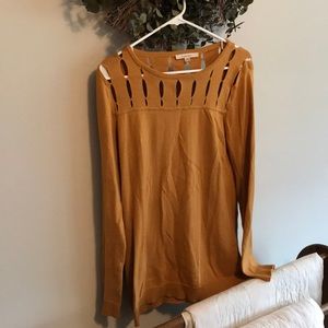 Mustard color sweater